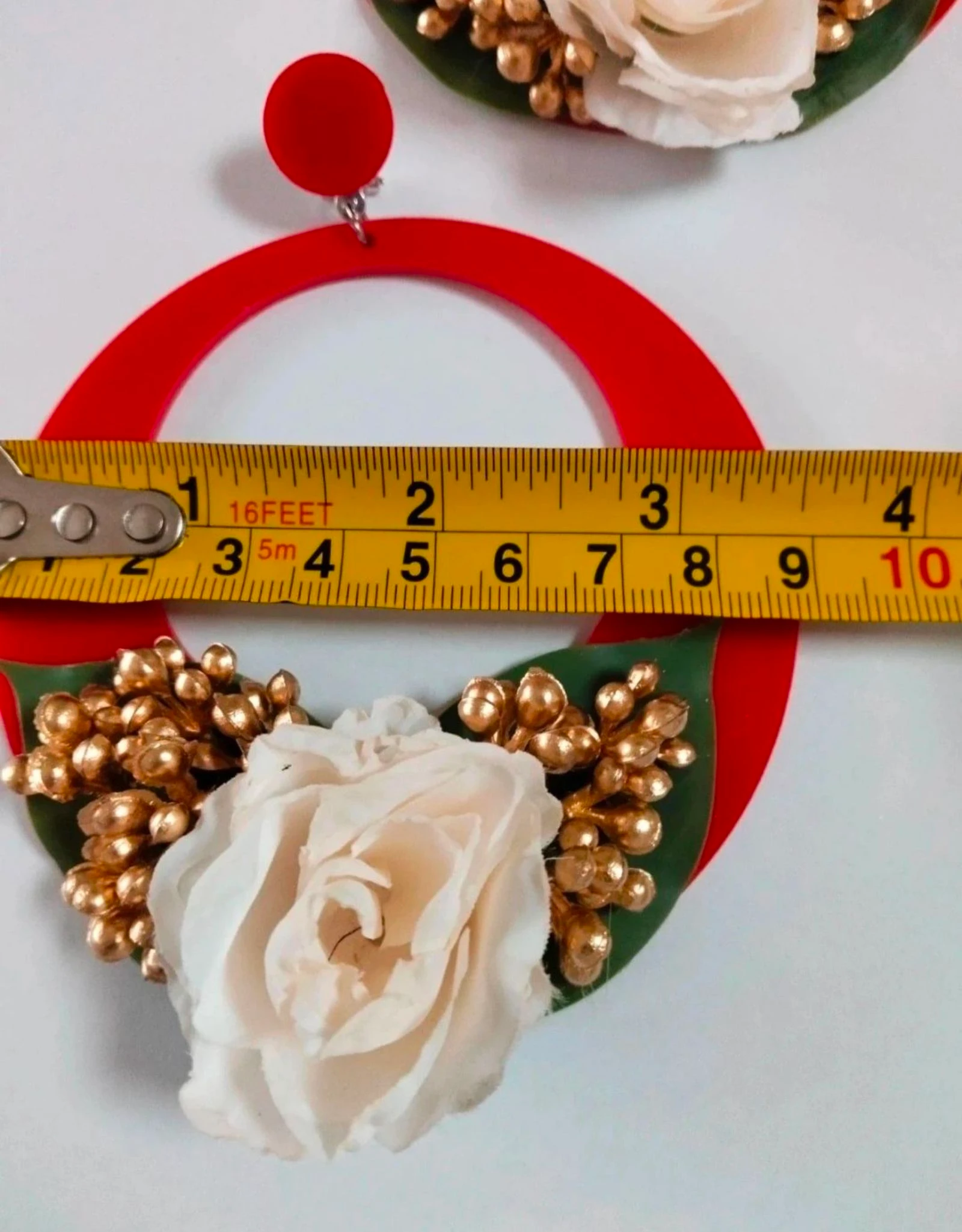 Pendientes artesanales de flamenca  – photo 8
